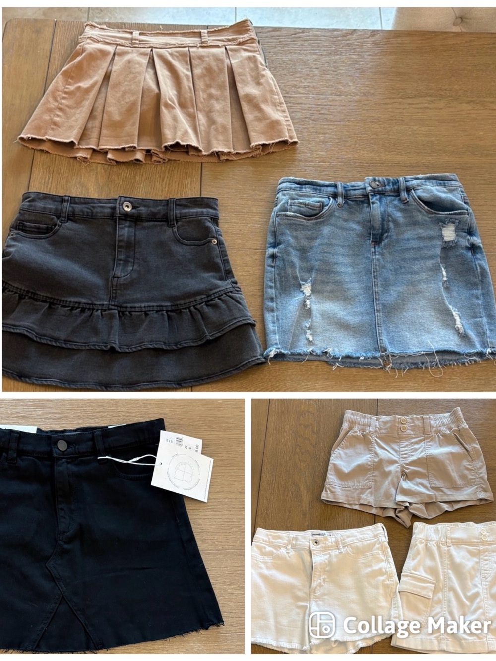 Girls  size 14- Abercrombie, dl1961, Tilly’s, and other brands - 7 items